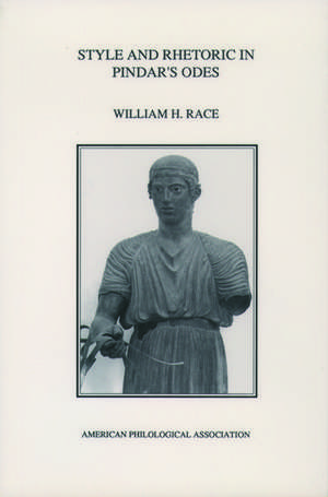 Style and Rhetoric in Pindar's Odes de William H. Race