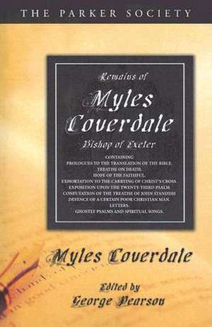 Remains of Myles Coverdale, Bishop of Exeter de Miles Coverdale