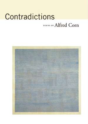 Contradictions de Alfred Corn