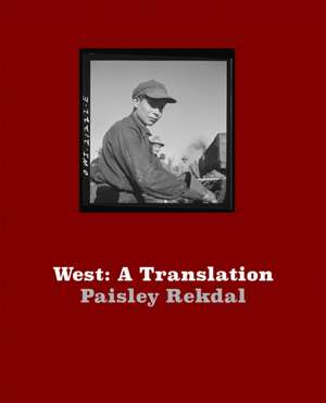 West de Paisley Rekdal