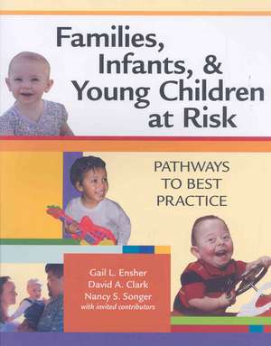 Families, Infants, and Young Children at Risk: Pathways to Best Practice de Gail L. Ensher