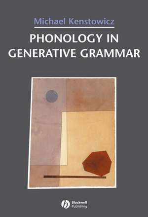 Phonology Generative Grammar de Kenstowicz