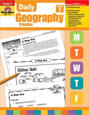 Daily Geography Practice: Grade 2 de Evan-Moor Educational Publishing