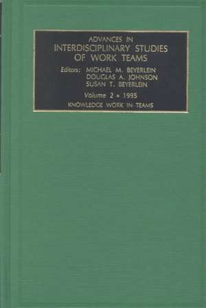 Knowledge Work in Teams de Michael M. Beyerlein