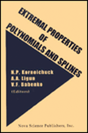 Extremal Properties of Polynomials & Splines de N P Korneichuk