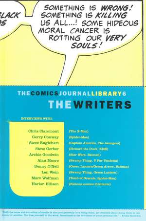 The Comics Journal Library: The Writers de Tom Spurgeon