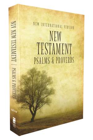 NIV, New Testament with Psalms and Proverbs, Pocket-Sized, Paperback de Zondervan