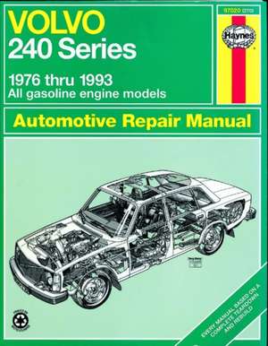 Volvo 240 Series petrol (1976–1993) Haynes Repair Manual (USA) de Haynes