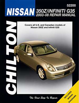 Nissan 350Z & Infiniti (Chilton) – 45141 de Haynes