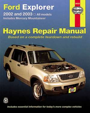 Ford Explorer & Mercury Mountaineer (2002–2010) Haynes Repair Manual (USA) de Haynes