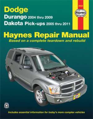 Dodge Durango (2004–2009) & Dakota (2005–2011) p – 45234 de Haynes