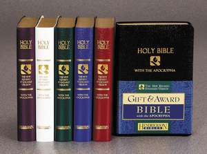 Gift & Award Bible-NRSV-Apocrypha de Hendrickson Publishers