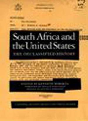 South Africa and the United States de Kenneth Mokoena