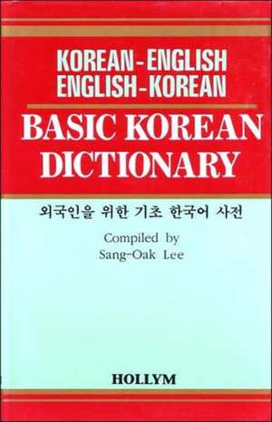 Basic Korean Dictionary de SangOak Lee