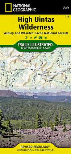 High Uintas Wilderness: Trails Illustrated Other Rec. Areas de National Geographic Maps