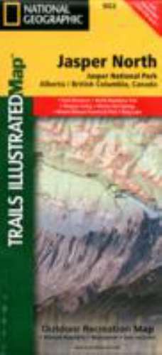 Jasper North: Trails Illustrated National Parks de National Geographic Maps