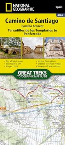 Camino de Santiago 3 de National Geographic Maps