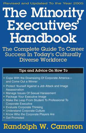 Minority Executives' Handbook de Randolph W. Cameron