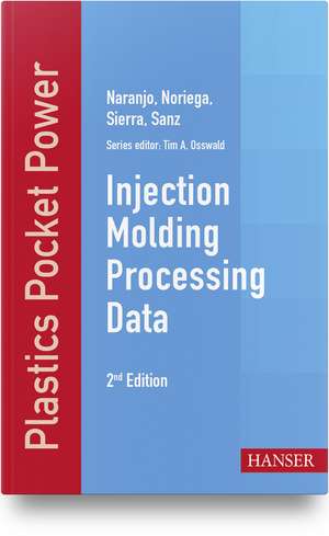 Injection Molding Processing Data de Alberto Naranjo