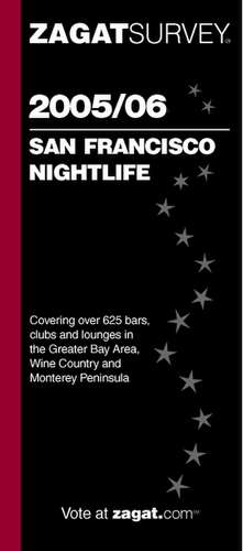 San Francisco Nightlife de Zagat Survey