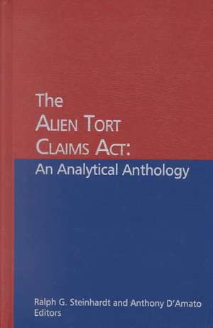 The Alien Tort Claims Act de Anthony D'amato