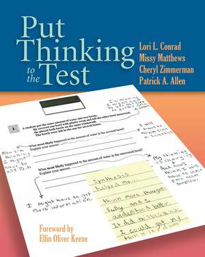 Put Thinking to the Test de Lori Conrad