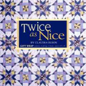 Twice as Nice Gift Wrap de Claudia Olson