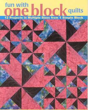 Fun with One Block Quilts: 12 Projects in Multiple Sizes from 1 Simple Block de Cheryl Malkowski