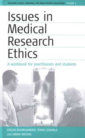 Issues in Medical Research Ethics de J. Boomgaarden