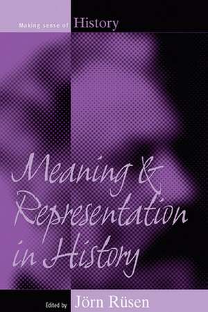 Meaning and Representation in History de Jorn Rusen