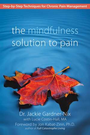 Mindfulness Solution to Pain de Jackie Gardner-Nix