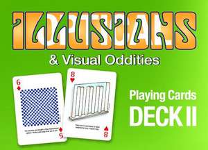 Optical Illusions and Visual Oddities Playing Card Deck II de Us Games Systems