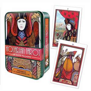 Aquarian Tarot in a Tin de David Palladini