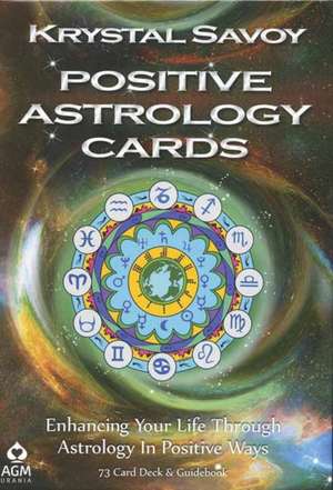 Positive Astrology Cards de Krystal Savoy