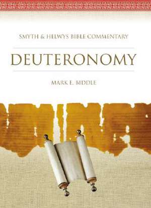 Deuteronomy [With CDROM] de Mark E. Biddle