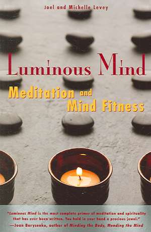 Luminous Mind: Meditation and Mind Fitness de Joel Levey