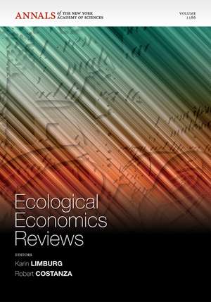 Ecological Economics Reviews V1185 de KE Limburg