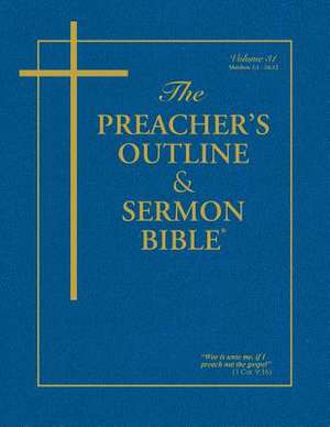 The Preacher's Outline & Sermon Bible - Vol. 31 de Leadership Ministries Worldwide