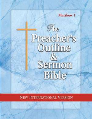 Preacher's Outline & Sermon Bible-NIV-Matthew 1 de Anonymous