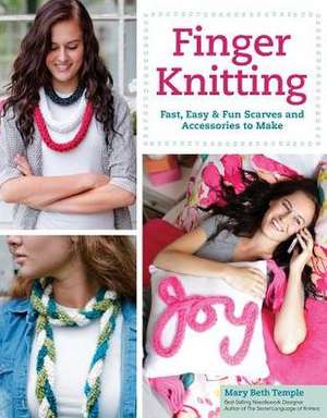 Finger Knitting de Mary Beth Temple