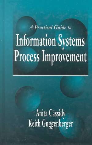 A Practical Guide to Information Systems Process Improvement de Anita Cassidy