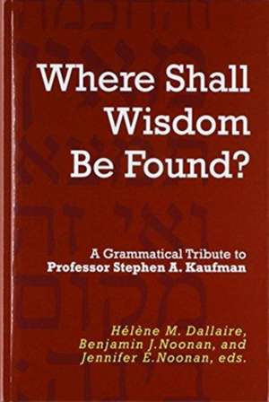 "Where Shall Wisdom Be Found?"
