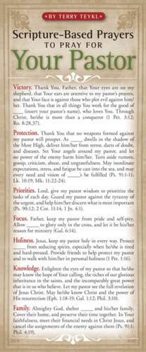 Scripture-Based Prayers to Pray for Your Pastor 50-Pack de Terry Teykl