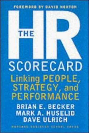 The HR Scorecard de Brian E. Becker