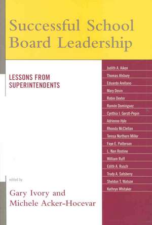 Successful School Board Leadership