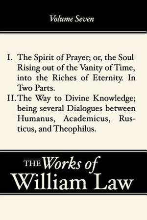 The Spirit of Prayer de William Law