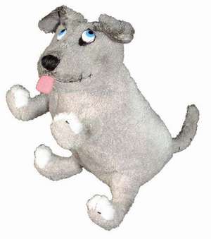 Plush-Walter the Farting Dog de MerryMakers