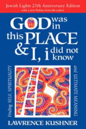 God Was in This Place & I, I Did Not Know: Finding Self, Spirituality and Ultimate Meaning de Lawrence Kushner