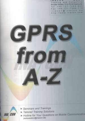 GPRS from A-Z de Gunnar Heine