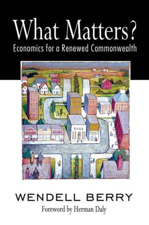 What Matters?: Economics for a Renewed Commonwealth de Wendell Berry